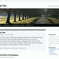 twenty ten child theme